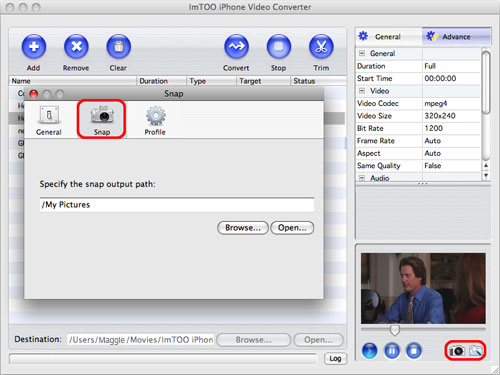 ImTOO iPhone Video Converter per Mac