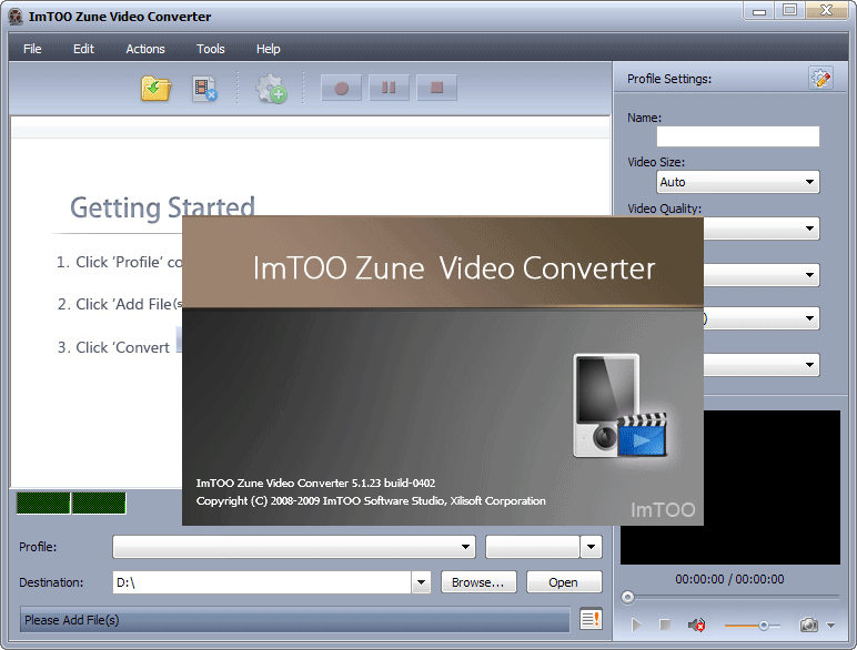 ImTOO Zune Video Converter